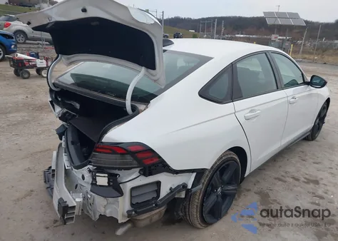 2025 Honda Accord Hybrid Sport-L z USA, uszkodzony, nr VIN 1HGCY2F73SA008212